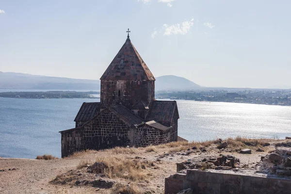 Севанаванк Озере Севан Армения — стоковое фото