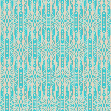 Seamless soyut turkuaz modeli