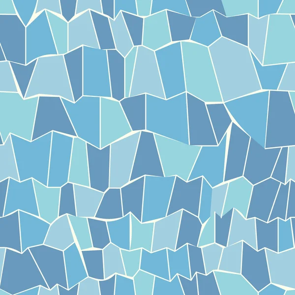 在冬天的颜色几何无缝模式 — 图库矢量图片