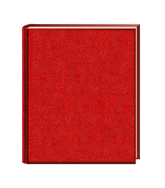 Livro vermelho — Vetor de Stock