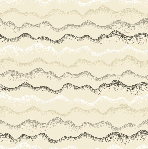 虚线的波 — 图库矢量图片