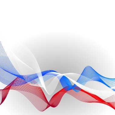 Vector template linear background with tricolor to celebrate June 12 - Independence Day of Russian and 4 November - Day of Military Glory. clipart
