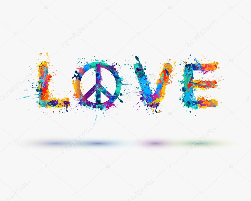 love with the sign of peace