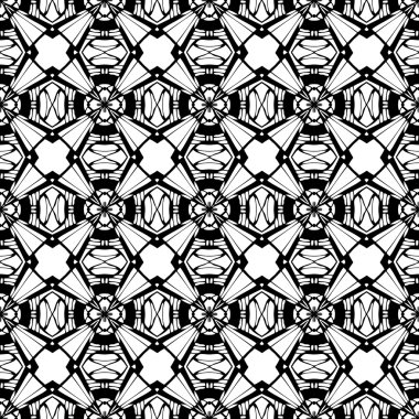 soyut sorunsuz siyah beyaz desen.