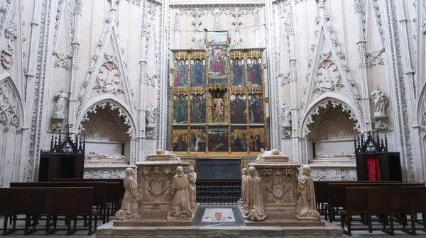 Toledo Spain September 2020 Interior Toledo Cathedral Historic Medieval City — Stock Photo, Image