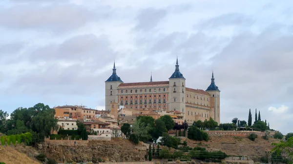 Mesmerizing Shot Ancient Castle Toledo Spain — Stock fotografie