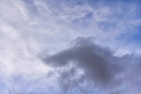 Cumulus Clouds Blue Sky Background White Clouds Sky Weather Phenomenon — Stock Photo, Image