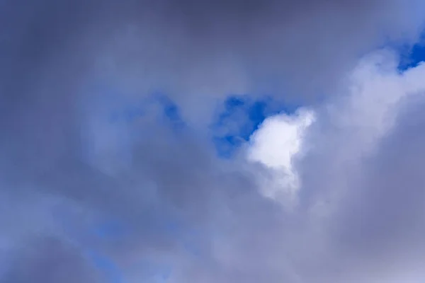 Кучевые Облака Голубом Небе Фон Белых Облаков Небе Феномен Погоды — стоковое фото