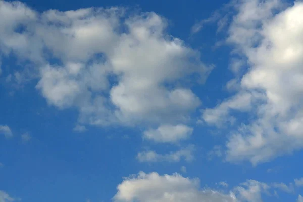 Белые Облака Голубом Небе Фон Белых Облаков Небе Феномен Погоды — стоковое фото