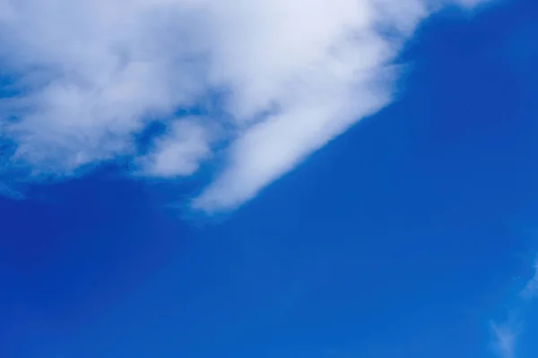 Белые Кучевые Облака Голубом Фоне Неба Фон Природного Явления Текстура — стоковое фото