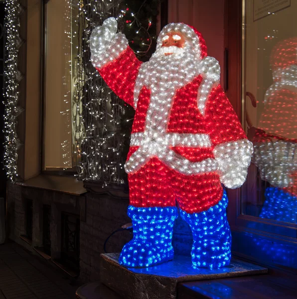 Babbo Natale incandescente — Foto Stock