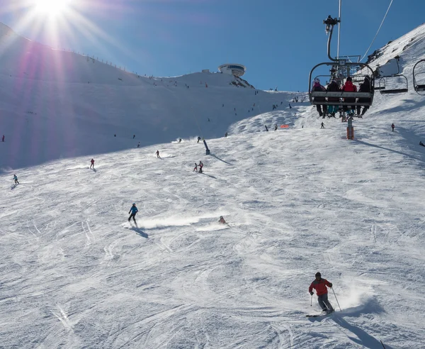 Andorra - Skiing — Stock Photo, Image