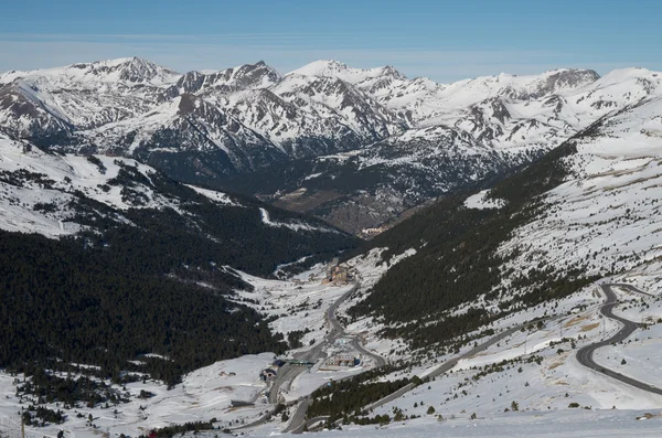 Andorra - Sciare — Foto Stock