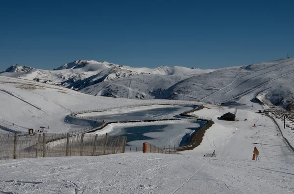 Andorra - lyžování — Stock fotografie