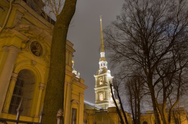St. Petersburg 'daki Peter ve Paul kalesi.