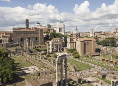 Roma Kolezyum Pantheon forumun en iyi yerler