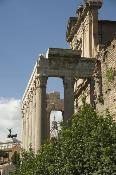 สถานที่ท่องเที่ยวที่ดีที่สุดในกรุงโรม Coliseum Pantheon Forum — ภาพถ่ายสต็อก