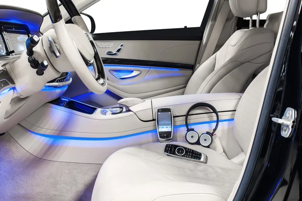 Car interior luxury — Stock Photo, Image