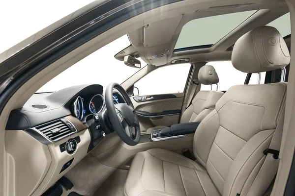 Car interior luxury — Stock Photo, Image