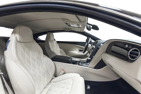 Auto interieur luxe — Stockfoto