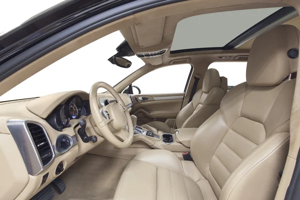 Car interior luxury — Stock Photo, Image