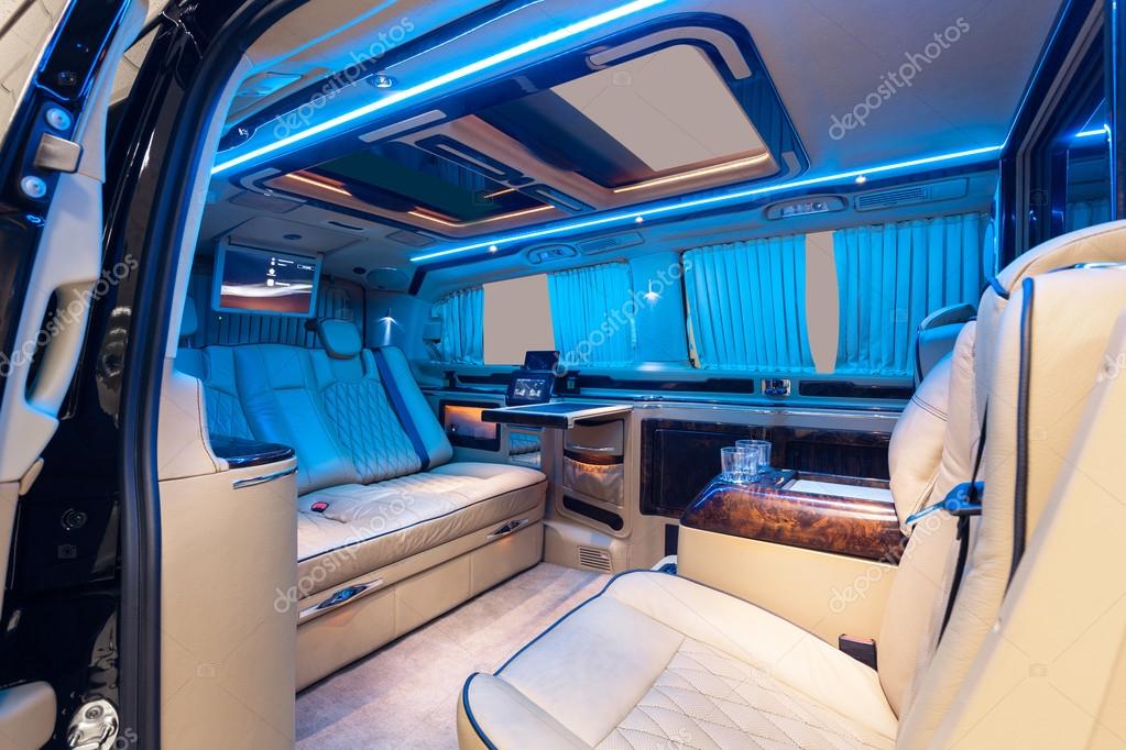 Vip Service Car Interior Comfortable Seats And Luxury