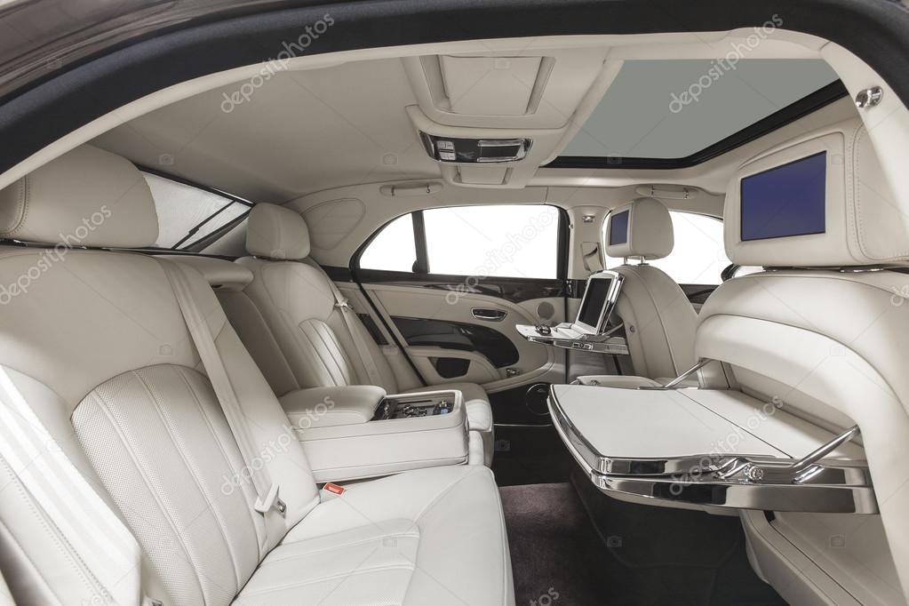 Car interior luxury — Stock Photo © dmindphoto #98573124
