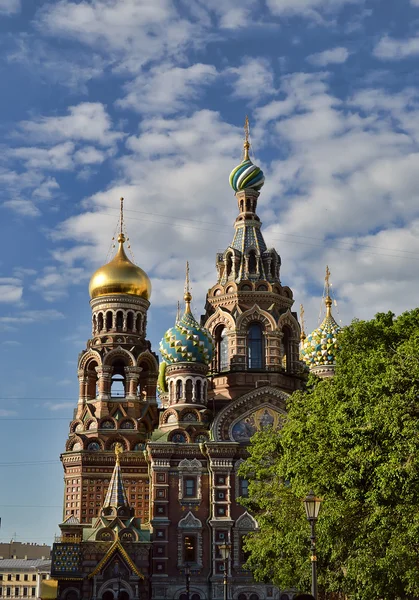 Church of the Savior on Spilled Blood. 	St. Petersburg — Stock Photo, Image