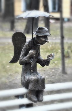 Sculpture Guardian Angel clipart
