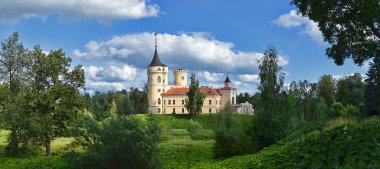 Mariental Castle, a fortress Bip. Pavlovsk. clipart