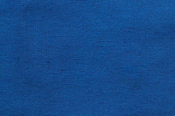 Dunkelblaues Baumwollgewebe Textur Hintergrund Nahtlose Muster Aus Natürlichem Textil — Stockfoto