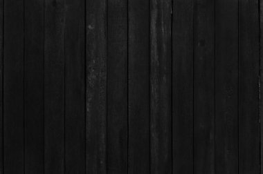 Siyah ahşap ahşap duvar arka planı, koyu ağaç kabuğunun dokusu, klasik tarz sanat çalışmaları için eski doğal desenli..