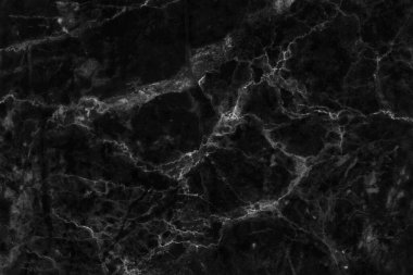 Yüksek çözünürlüklü siyah gri mermer desenli arka plan, pürüzsüz parıltı desenli ve konforlu doğal taşların karşı görünüşü.