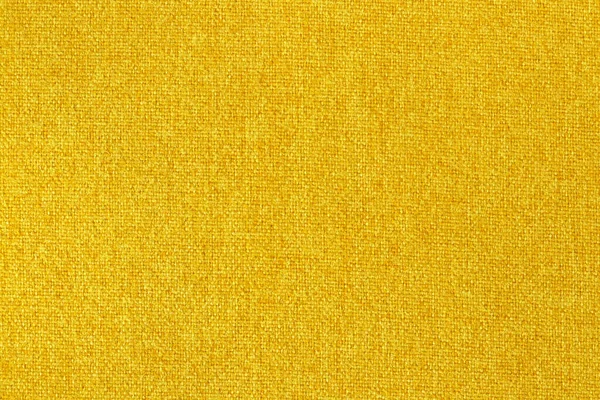 Желтая Ткань Текстура Фона Бесшовный Узор Натуральной Текстильной Поверхности — стоковое фото