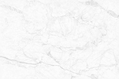 Tasarım sanatı için beyaz arkaplan mermer duvar dokusu, parlak ve lüks taştan pürüzsüz desen.