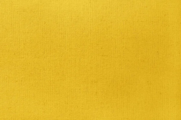 Fundo Textura Tecido Algodão Amarelo Padrão Sem Costura Tecido Natural — Fotografia de Stock