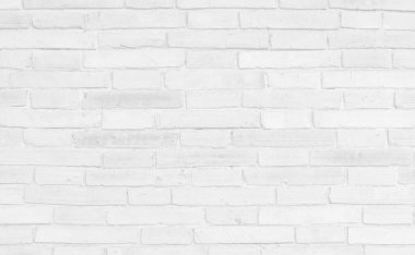 Beyaz gri tuğla duvar dokusu, eski, kirli ve eski model..