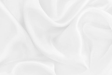 Arkaplan ve tasarım için beyaz kumaş dokusu, güzel ipek ya da keten deseni.