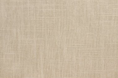 Kahverengi keten kumaş kumaş dokusu arka plan, doğal tekstilin kusursuz deseni..