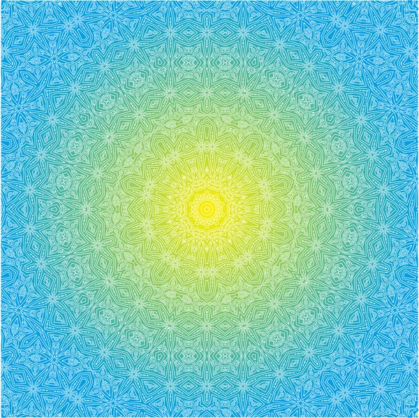 Soleil aéré — Image vectorielle