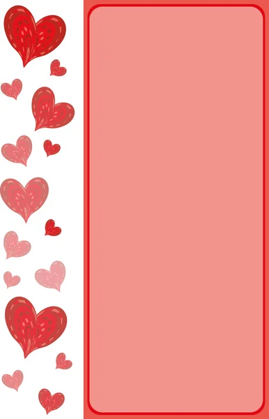 Pattern for Valentine's Day — Stock Vector