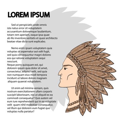 Yerli Şef ile metin için şablon