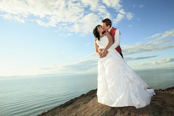 Casamento retrato de arte fina de casal — Fotografia de Stock