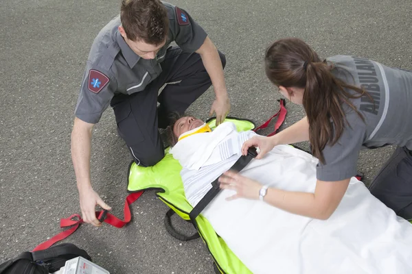 Paramedicus werknemer — Stockfoto