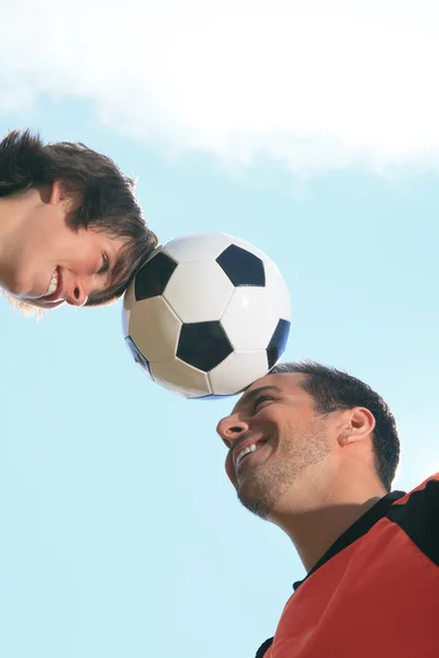 Niño de fútbol — Foto de Stock