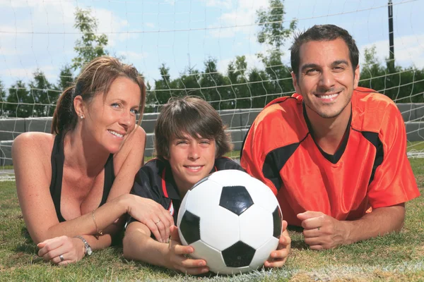 Ragazzo di calcio — Foto Stock