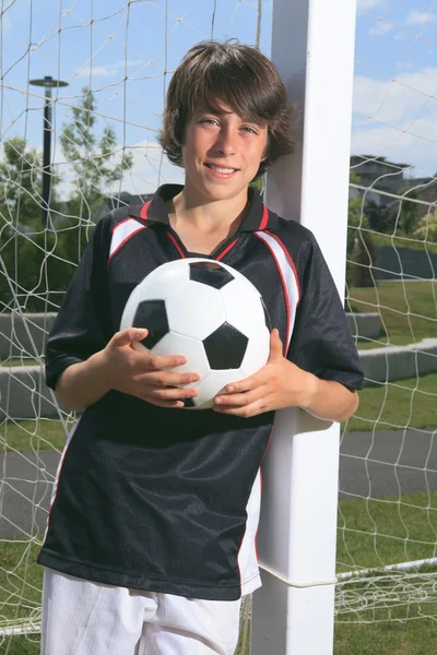 Voetbal kid — Stockfoto