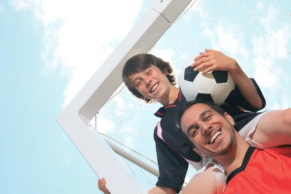 Ragazzo di calcio — Foto Stock