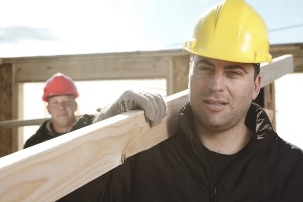 A construction  men working outside — Stock Photo, Image