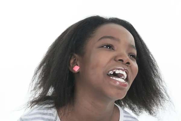 Portrait of a young columbian little girl. — Stock Photo, Image